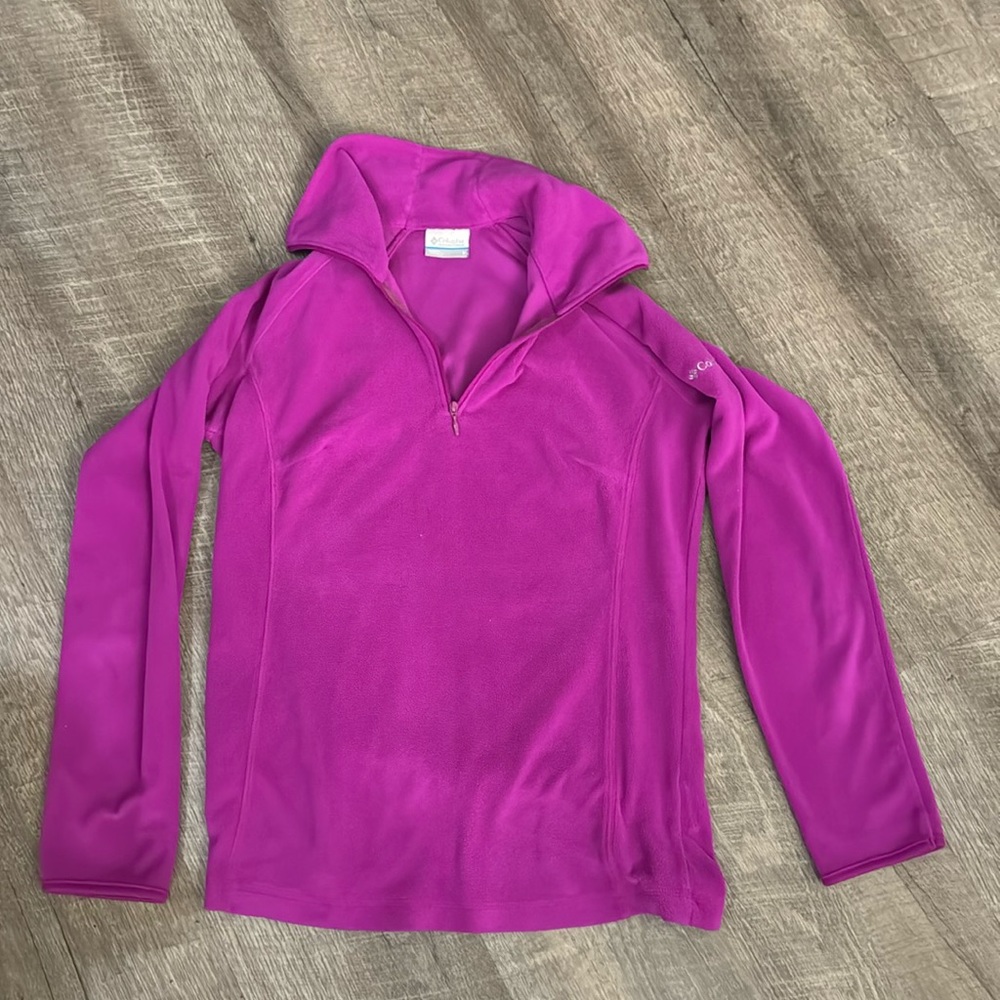 Columbia Half Zip Fleece Size Small